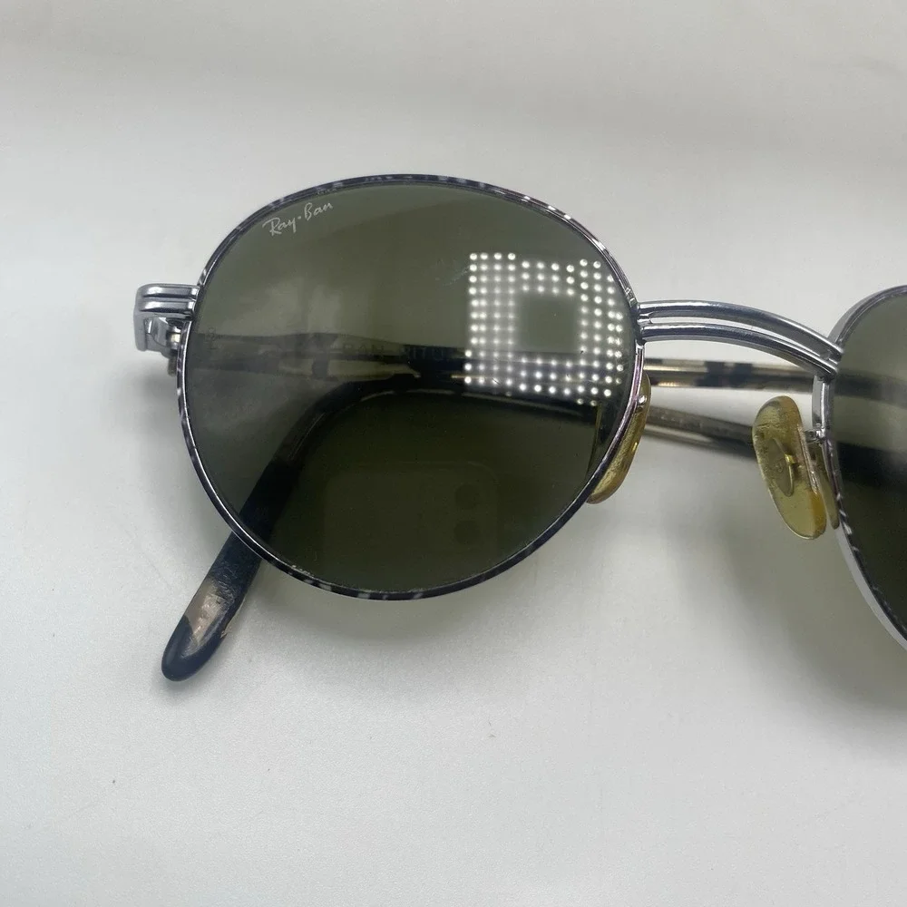 Rayban Sunglasses FRAME ONLY Ritu W2547 Oval Tortoise Silver 706